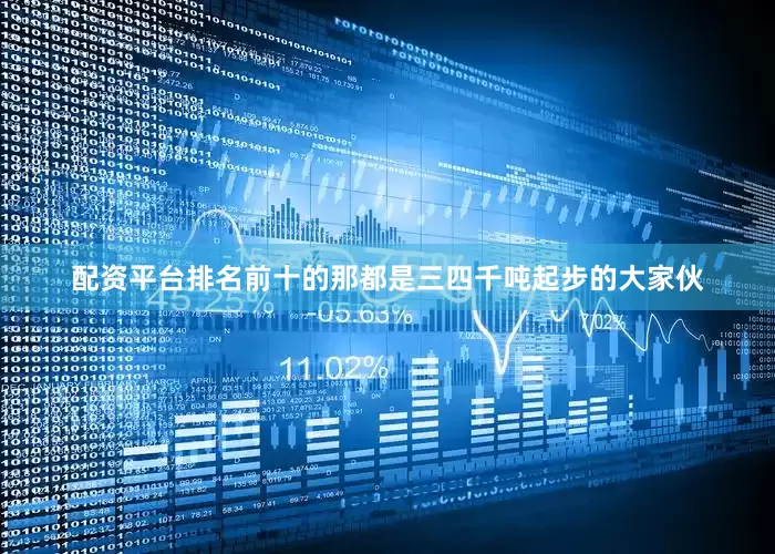 配资平台排名前十的那都是三四千吨起步的大家伙